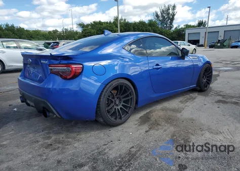 2016 Subaru Brz 2.0 Limited из США, поврежденный, VIN JF1ZCAC18G8603076